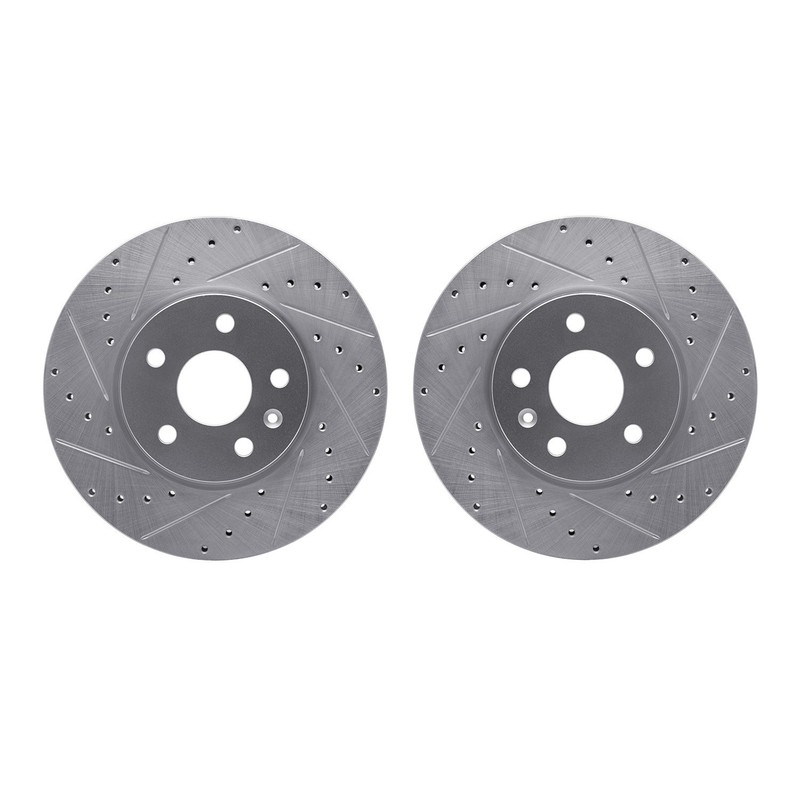 Dynamite Friction Disc Brake Rotor Set for Corvette, Impala+More 7002-45000