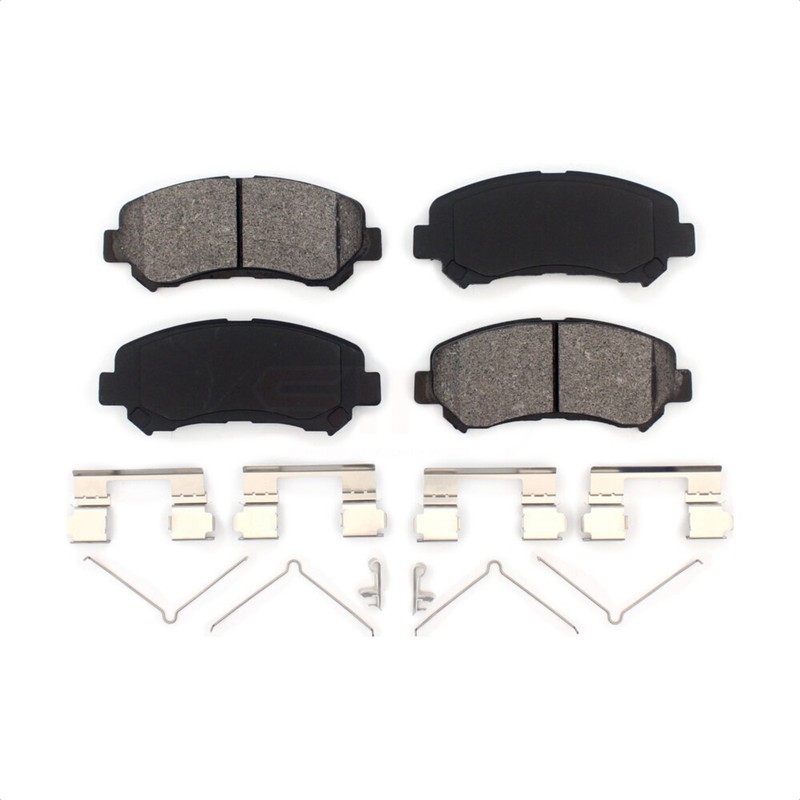 Front Semi-Metallic Disc Brake Pads For Nissan Rogue Maxima Sentra Select Juke