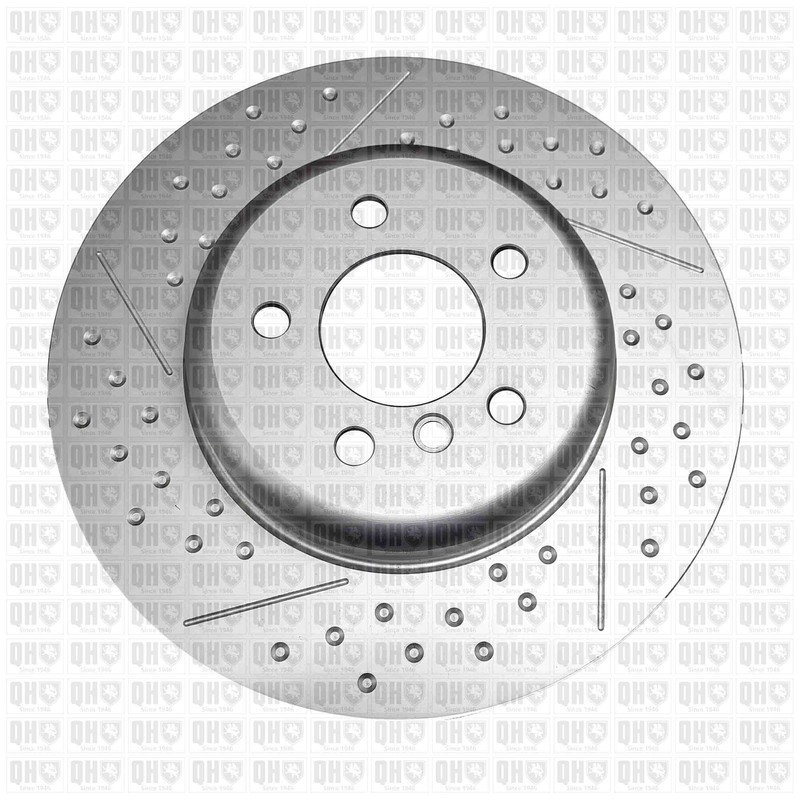 2x Brake Discs Pair fits BMW 340 3.0 Rear 2015 on B58B30A 345mm Set QH Quality gallery