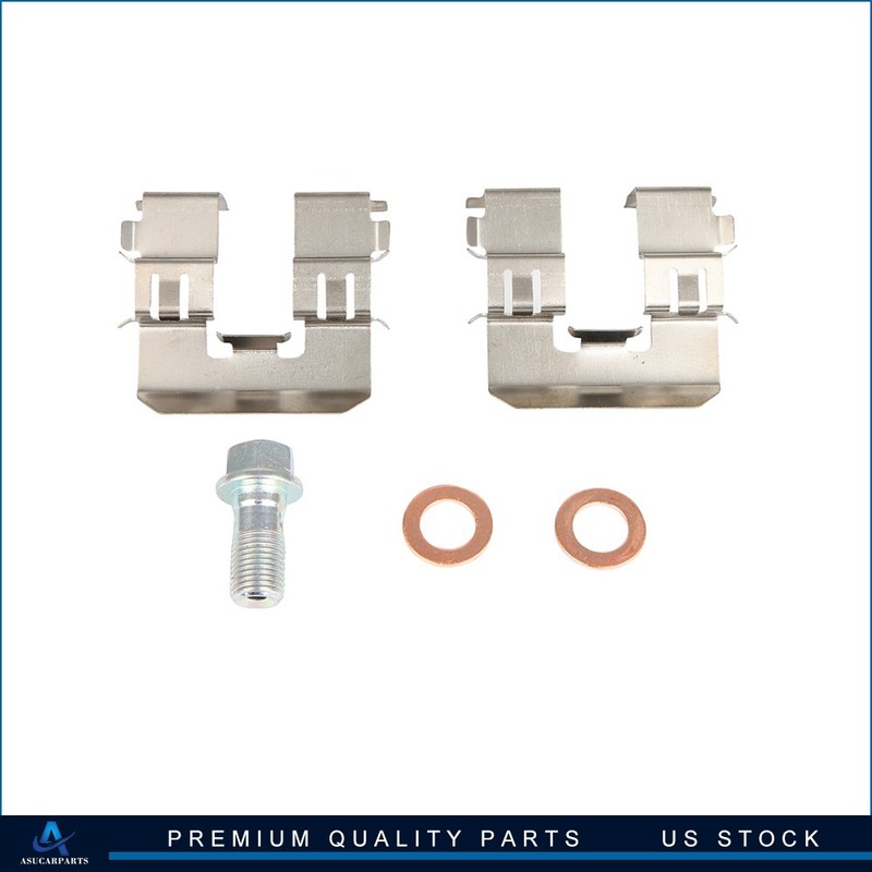 Pair Rear Brake Calipers w/ Bracket For 2010-2014 Subaru Outback & Subaru Legacy gallery