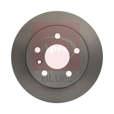 2x Brake Discs Pair Solid fits MERCEDES A160 W169 1.5 Rear 09 to 12 M266.920 Set