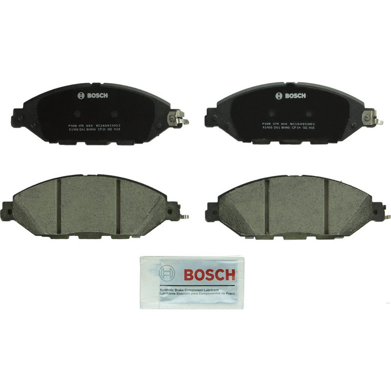 Bosch OEM Front & Rear Ceramic Brake Pads Kit, For 2013-2024 Nissan Infiniti. gallery
