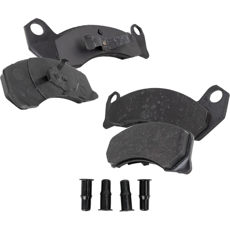 Front Semi-Metallic Brake Pad Set For 1991-1994 Lincoln Town Car Steel Piston