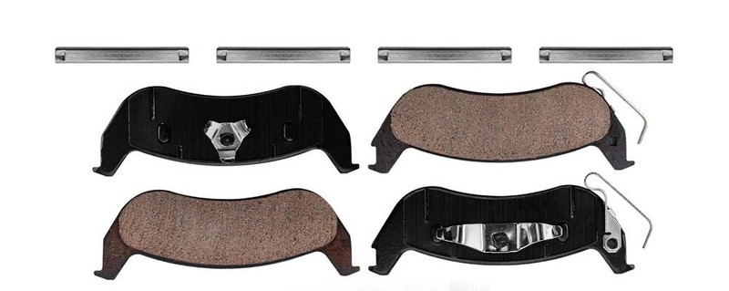Front Rear Ceramic Ceramic Brake Pads Rotors Kit gallery