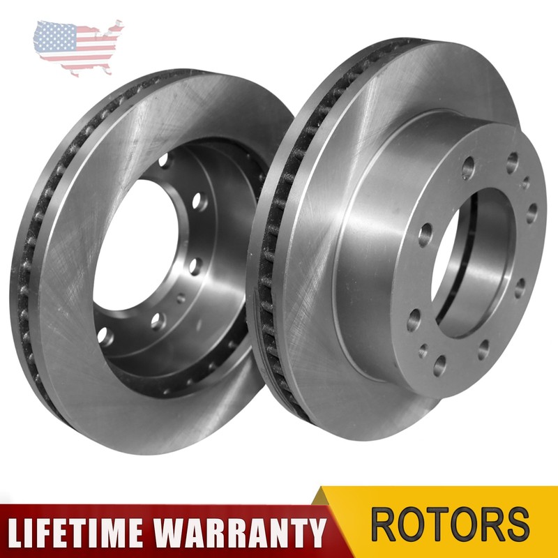 2x Front Disc Brake Rotors for Chevrolet Express 3500 2003-2021 GMC Sierra 3500