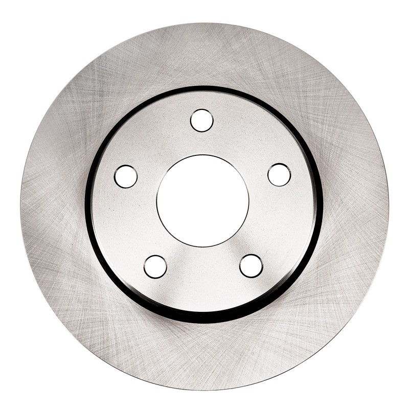 Set of 2 Front Vented Solid Brake Rotors For 2007-2018 Jeep Wrangler JK 53040 gallery