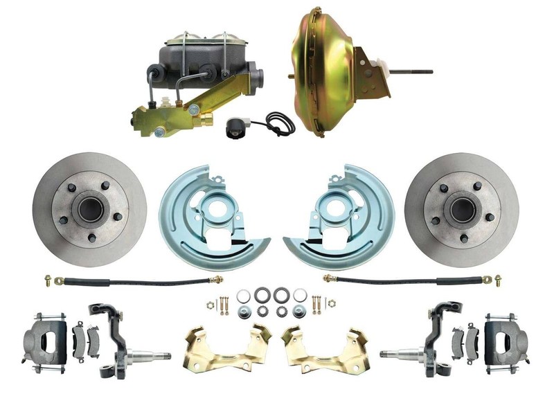1964 -1972 Pontiac GTO Power Disc Brake Conversion Kit Standard Rotors