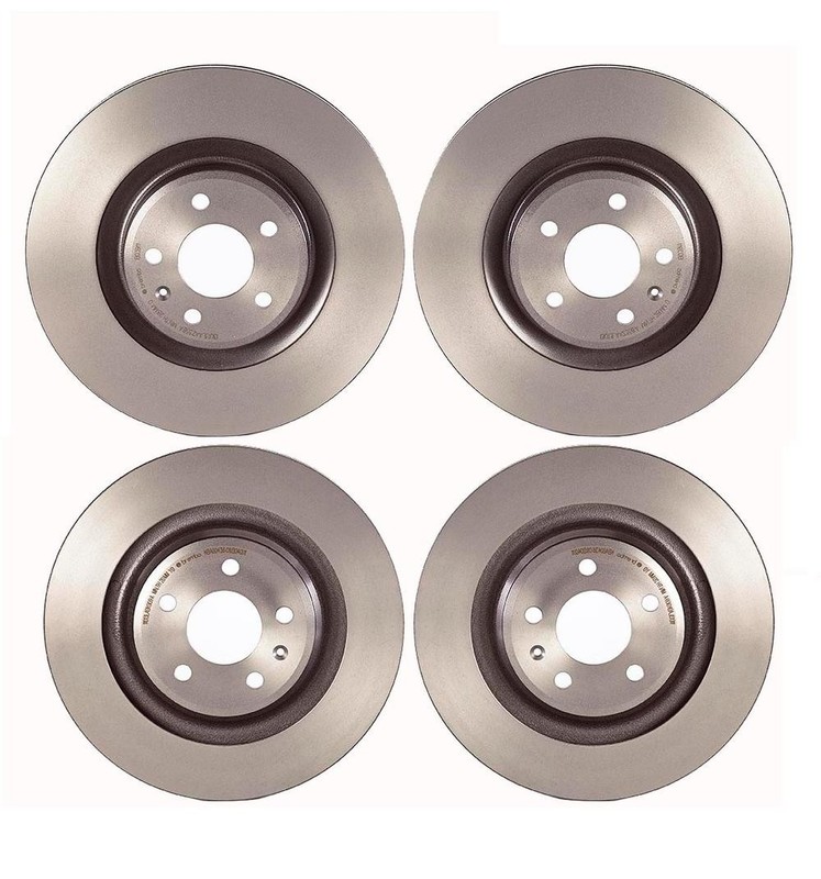 Brembo Front and Rear UV Brake Disc Rotors Kit for Audi Q5 with HD Brakes S4 S5
