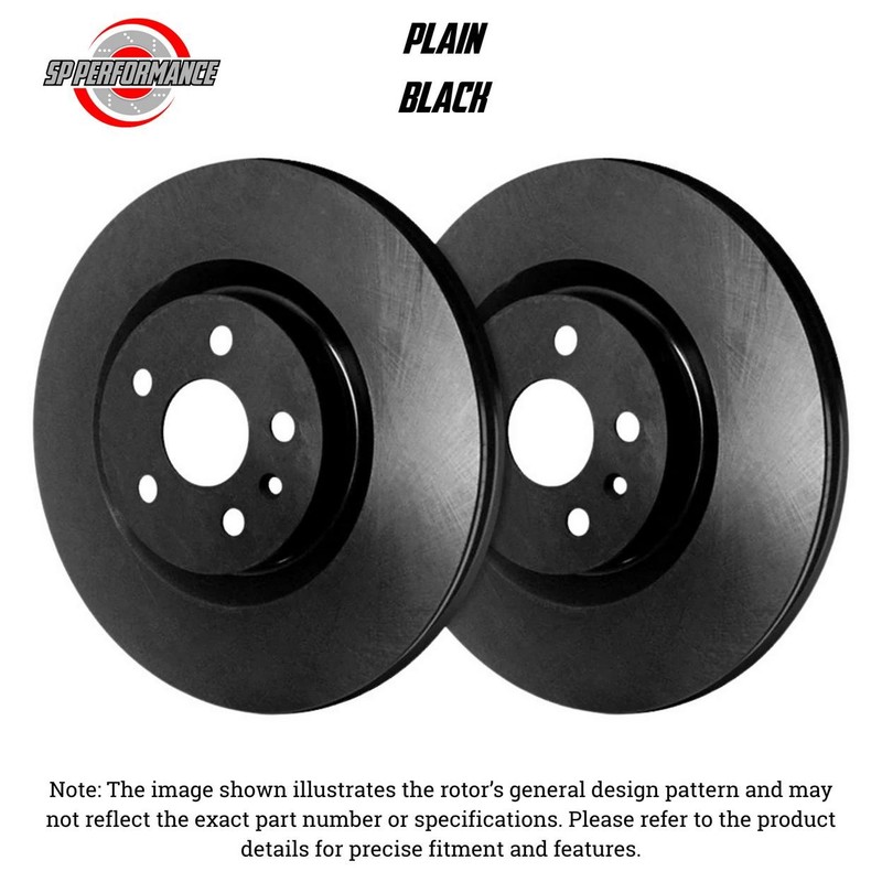 SP Performance Disc Brake Rotor Set Rear For 2013 BMW 328i xDrive gallery