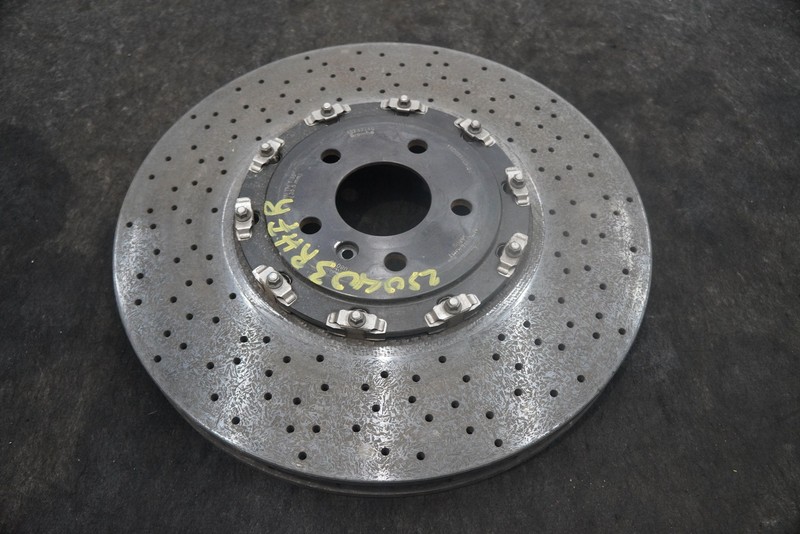 Front Disc Brake Rotor Carbon Ceramic 11C0377CP OEM McLaren 650S 2015