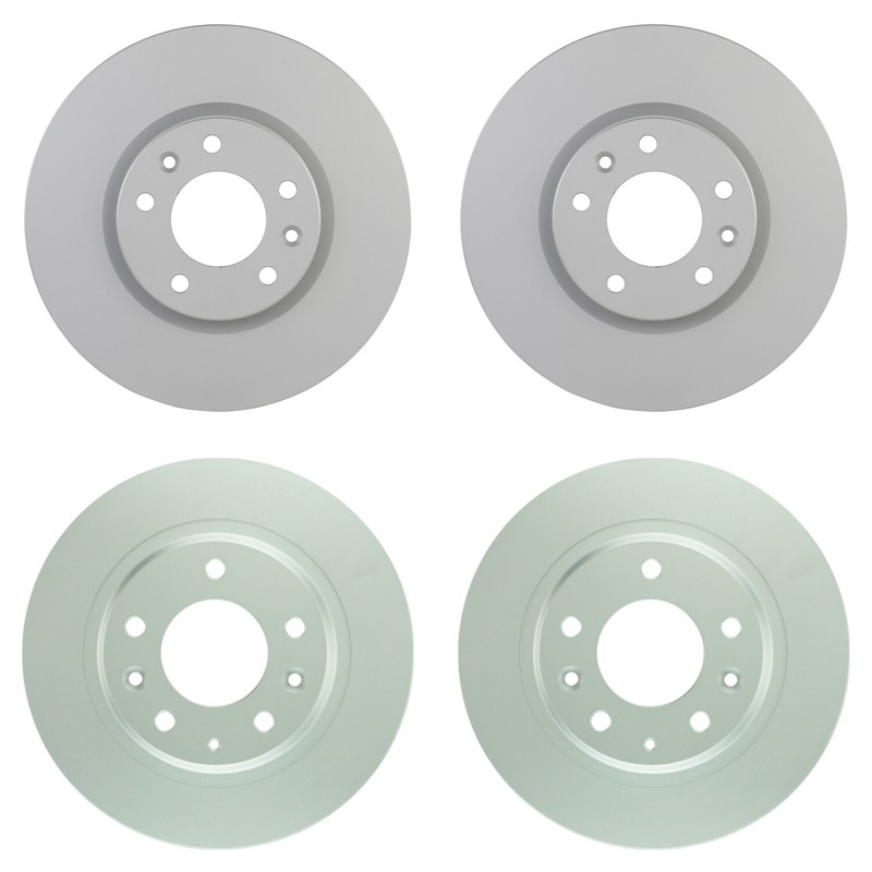 Bosch QuietCast Front Rear Rotors Disc Brake Pad Kit For Mazda 6 2006-2013