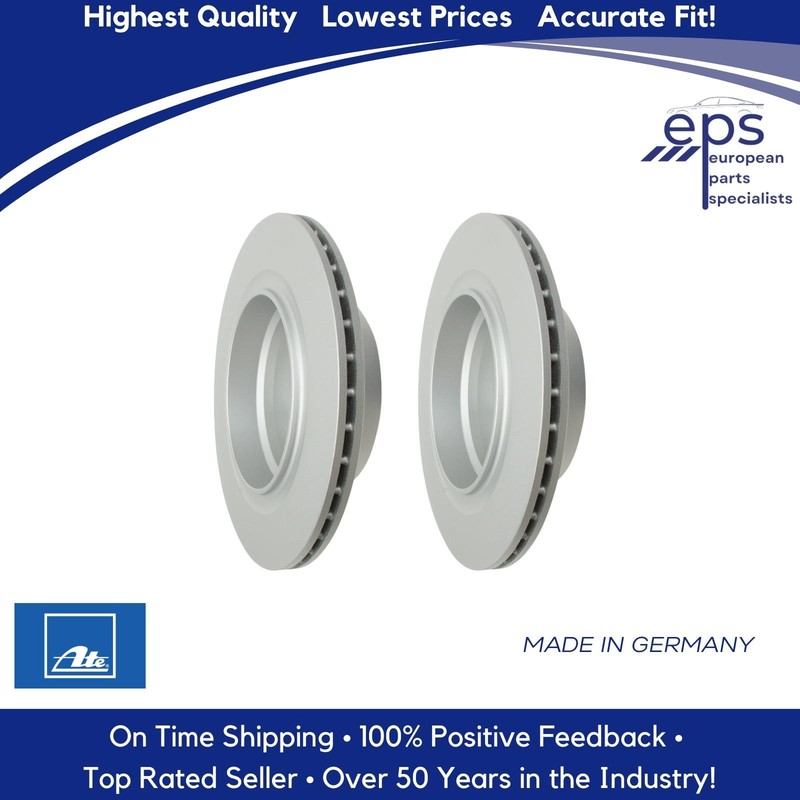L & R Rear Brake Disc Rotors Select 2003-08 BMW Z4 Ate 34 21 6 794 303 gallery