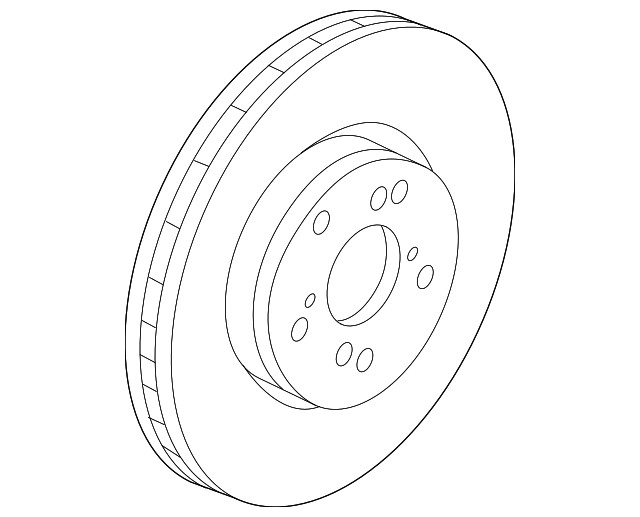 Genuine Acura Rotor 45251-TZ3-A00