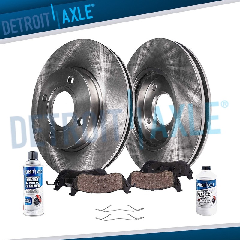Front Brakes Rotor & Ceramic Brake Pads Ford Focus 2.0L Rotors & Brake Pad set