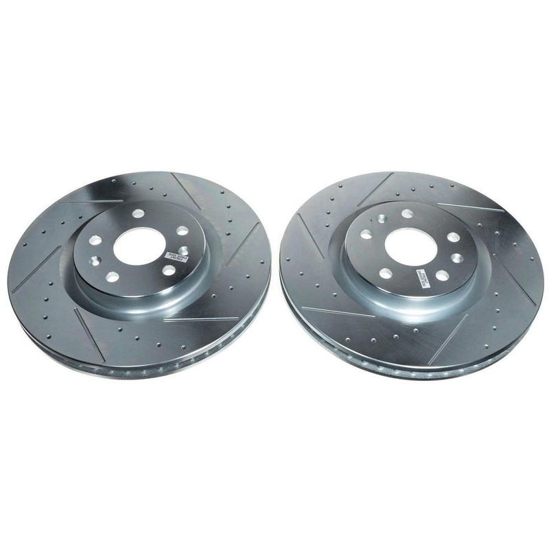 PowerStop PowerStop Evolution Performance Drilled; Slotted / Plated Brake Rotor gallery