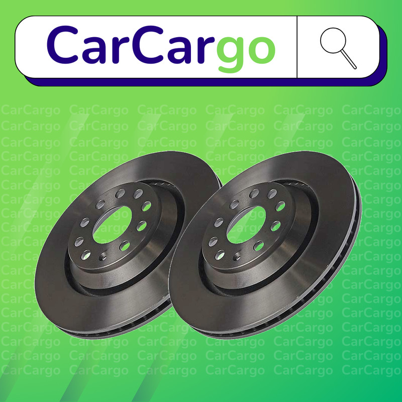 Vented Front Brake Discs VW Tiguan Allspace 2.0 TDI 2017-2024 310 mm
