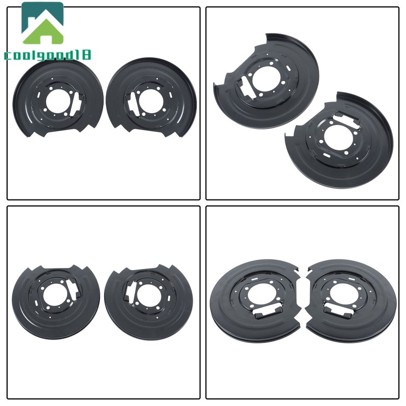 Rear Disc Brake Dust Shield 1997-2004 For Ford Expedition F150 F250 924-215 2Pcs gallery