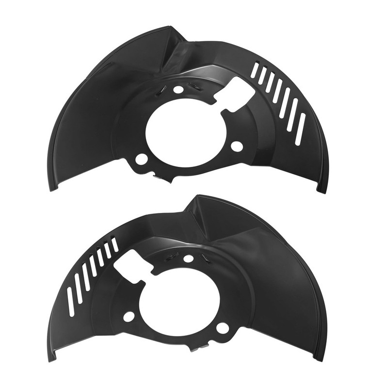Front Right & Left Brake Dust Shields Set of 2 for 1998-2005 Chevy Olds 15704499 gallery