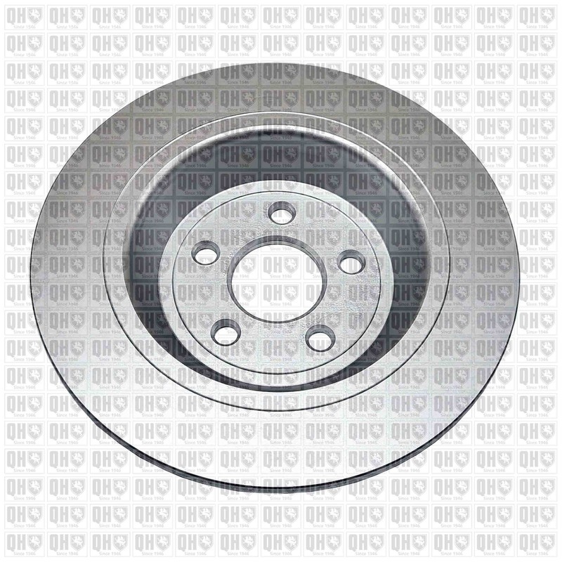 2x Brake Discs Pair Solid fits FORD GALAXY 1.5 Rear 2015 on 316mm Set QH 2019881 gallery