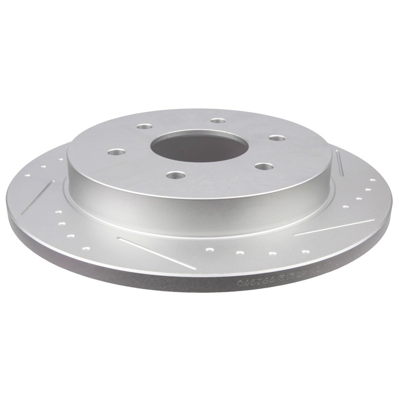 Front And Rear Drill & Slot Performance Brake Rotors For Nissan Armada Titan gallery