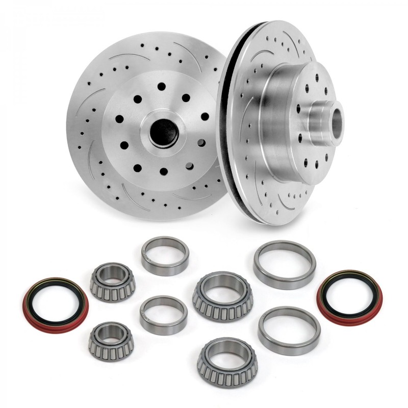 Helix SureStop 11″ 5×5.5 Mustang II IFS Rotors w/ Bearings/ Race + Grease Seals