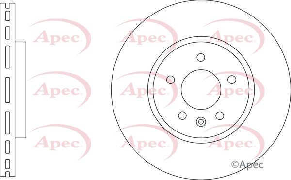 Brake Discs and Pads Set Front FOR VAUXHALL INSIGNIA B 2.0 17->ON Diesel Apec gallery