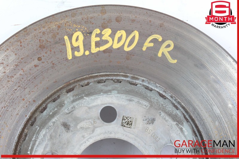 15-20 Mercedes W213 E300 C350e Front Right & Left Side Brake Rotor Disc Set of 2 gallery
