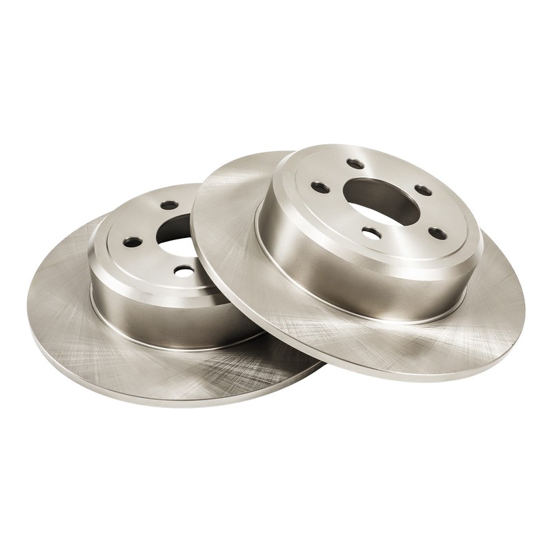 2x Rear Solid Rust Preventative Brake Rotors For Dodge Charger V6 3.6L 53021 gallery