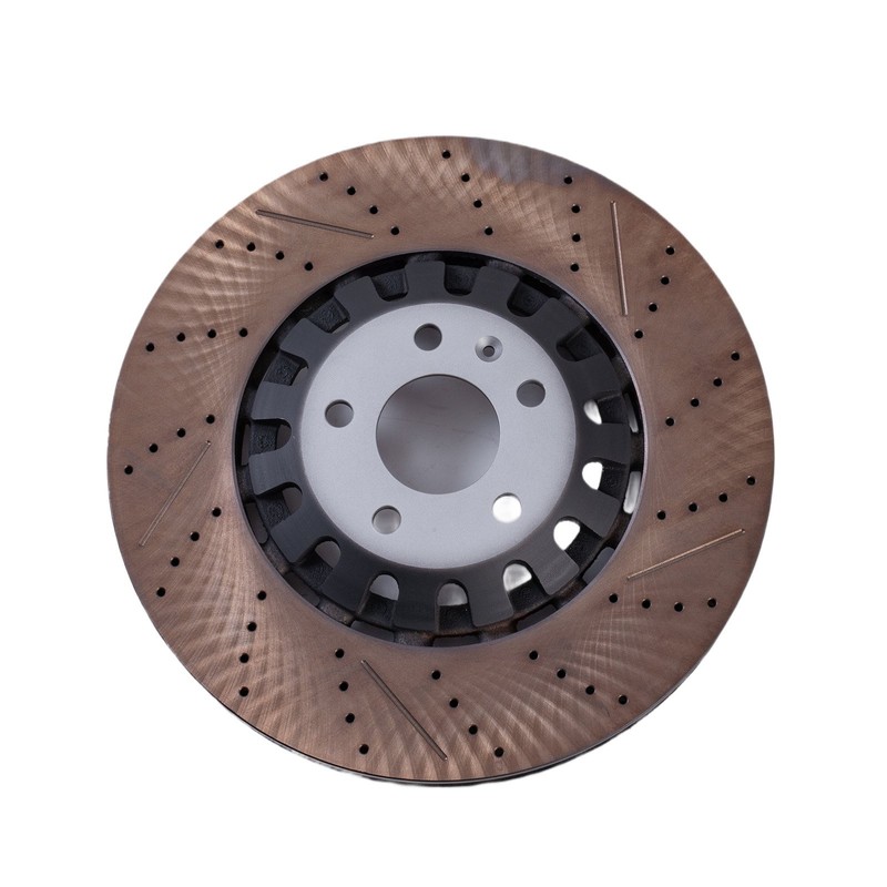 For Audi A6 A8 Q7 Q8 (17-21)Set of 2 Front 375mm Vented Brake Disc Rotors & Pads gallery