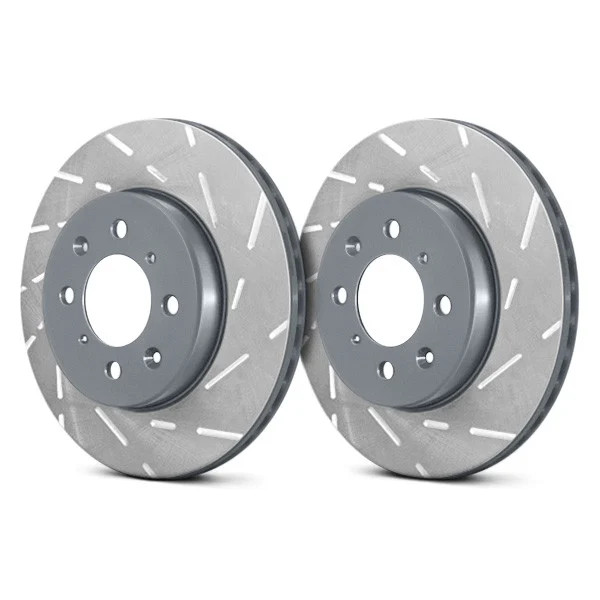 For Honda Civic 90-05 EBC USR Series Sport Slotted 1-Piece Front Brake Rotors gallery