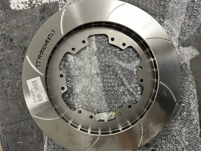 14″ Vented Directional Rotors for ProAm Hubs 12 x 8″ Bolt, 1.25″ W, Left