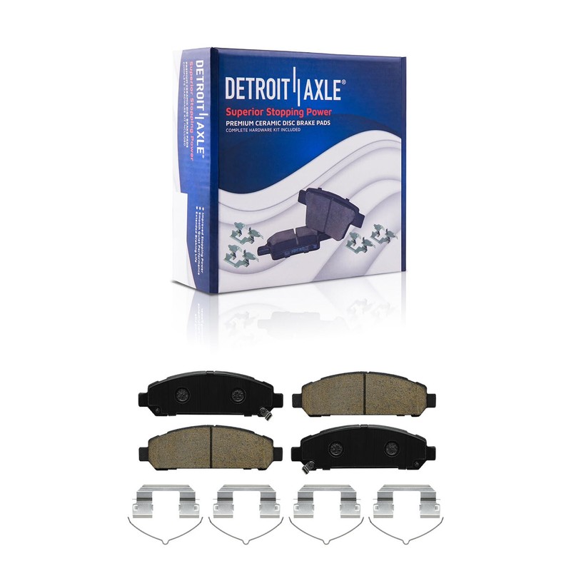 Front Rear Disc Rotors Ceramic Brake Pads for 2009 2010 2011 - 2016 Toyota Venza gallery