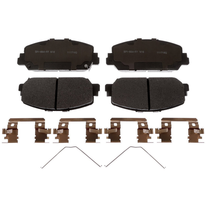 NEW OE Front Ceramic Brake Pads Kit For 2016-2017 Honda Accord, Lifetime Warran. gallery