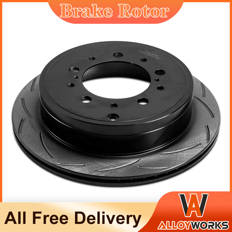 Rear T3 4000 4×4 Slotted Brake Rotor Single 345mm Fit Toyota LandCruiser Tundra