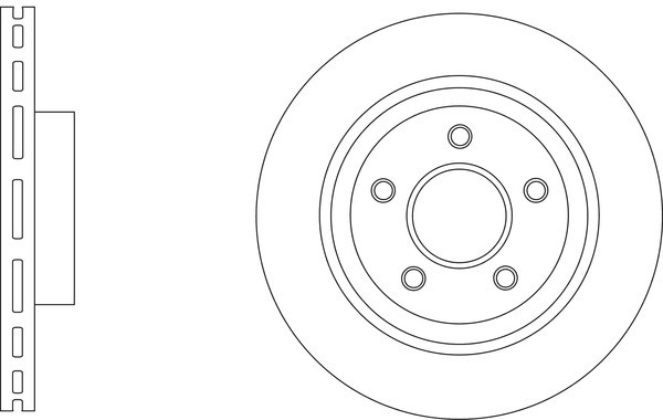 2x Apec Blue Rear Brake Discs 292mm Fits Nissan Renault Koleos Leaf X-trail