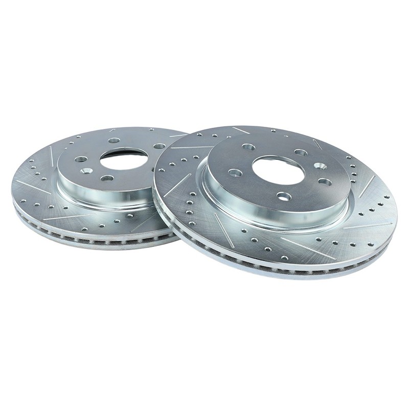 Brake Disc and Pad Kits 2-Wheel Set Rear for Chevy Chevrolet Impala Buick Regal gallery