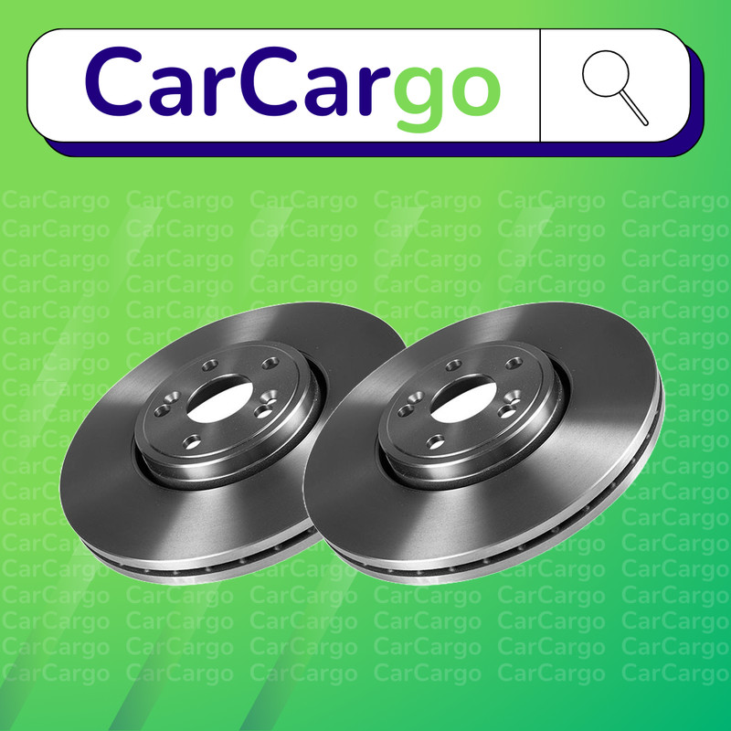 Vented Front Brake Discs Renault Vel Satis 2.2 dCi 2002-2024 324 mm