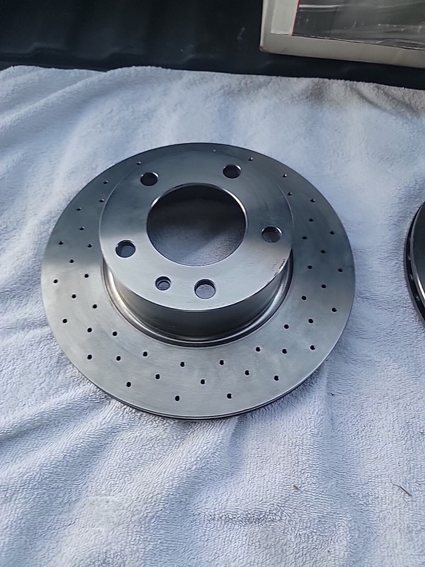 NIB Bavarian Autosport Perfomance BMW Brake Rotors 655D gallery