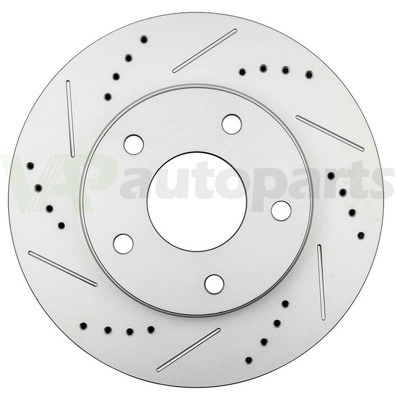 Front Drilled Slotted Brake Discs Rotors Kit For ISUZU HOMBRE GMC SONOMA 4WD 4X4 gallery