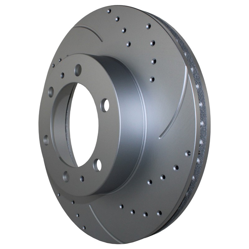 Bison Performance Front Coated Drilled 319mm Brake Disc for 4Runner FJ Cruiser gallery