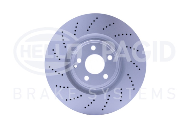 Hella Pagid Front Disc Brake Rotor For Mercedes CLS550 355126341