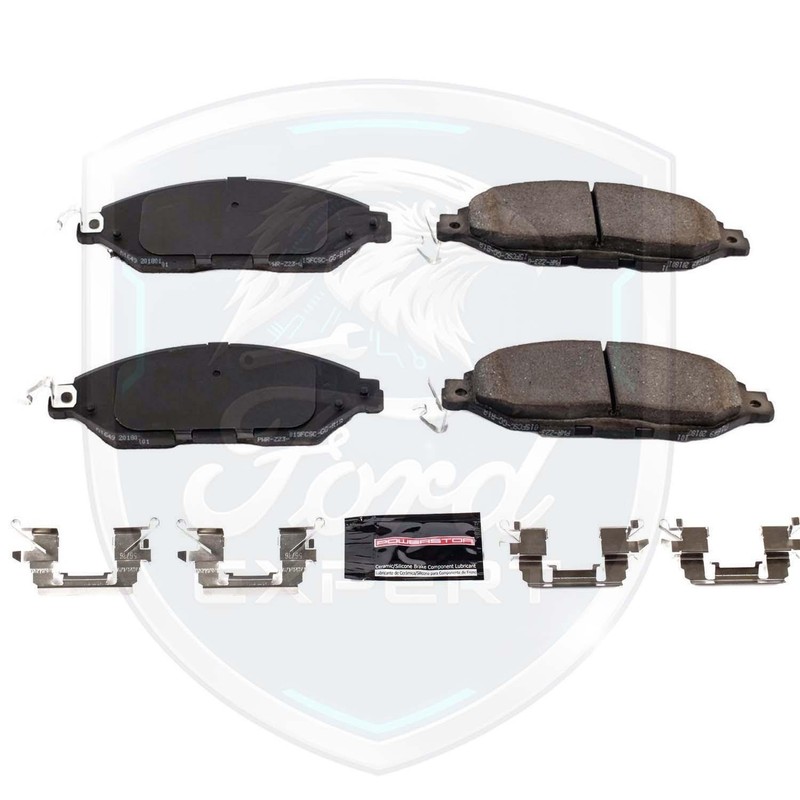 Premium OE Front & Rear Ceramic Brake Pads Kit For 2019-2024 Nissan Infiniti gallery