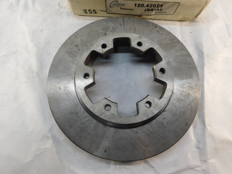 Centric Front Brake Disc 120.42025 for DATSUN NISSAN 720 D21 4WD 1983-1985