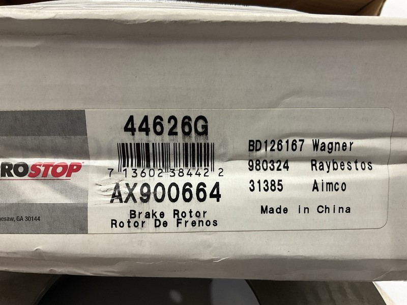 Auto Extra AX900664 Rear Disc Brake Rotor For 2003-2006 Kia Sorento gallery