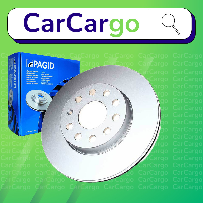 Pagid Vented Front Brake Discs Octavia 2.0 TDI / TDI RS 4×4 2013-2020 276 mm