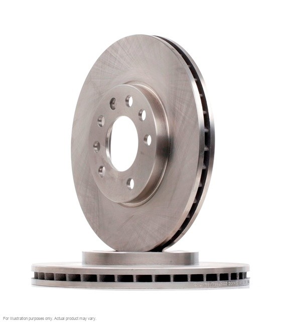 2X APEC Front Brake Discs for VAUXHALL MERIVA A 2003-10 280mm Vented SDK6028 gallery