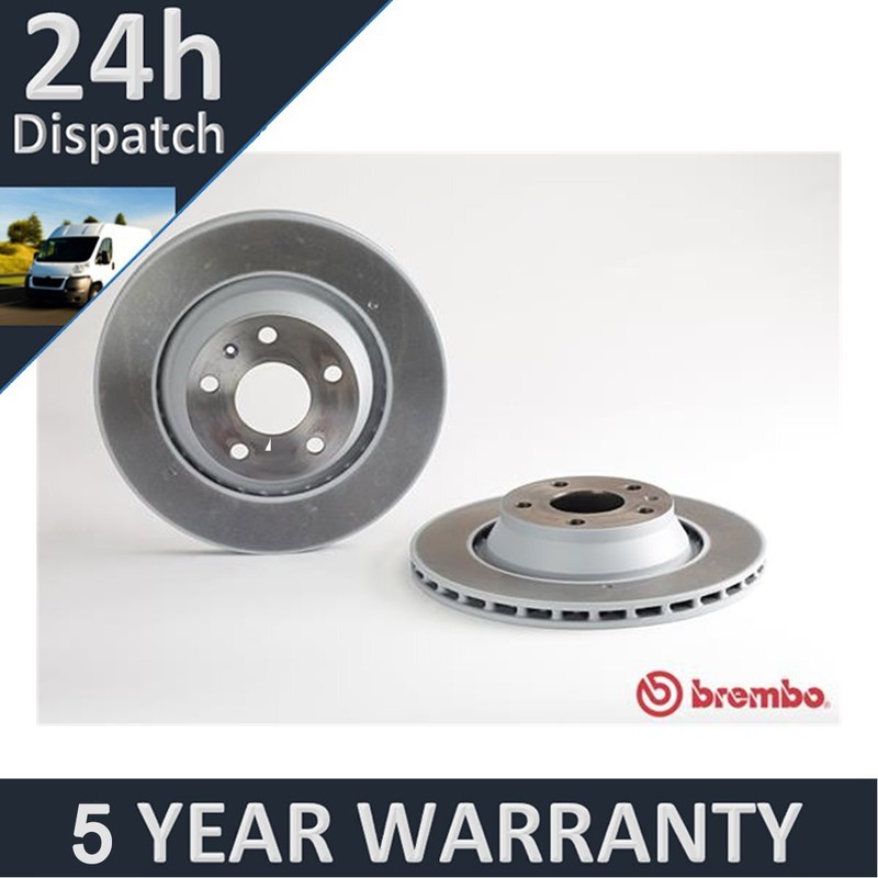 Fits Audi TT 2006-2014 2.0 TDi 2.5 3.2 PV Rear Brake Discs 8J0615601A