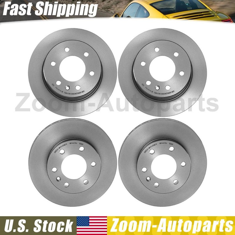 Brembo OE Front Rear Brake Rotors for 10-17 Mercedes-Benz Sprinter 2500