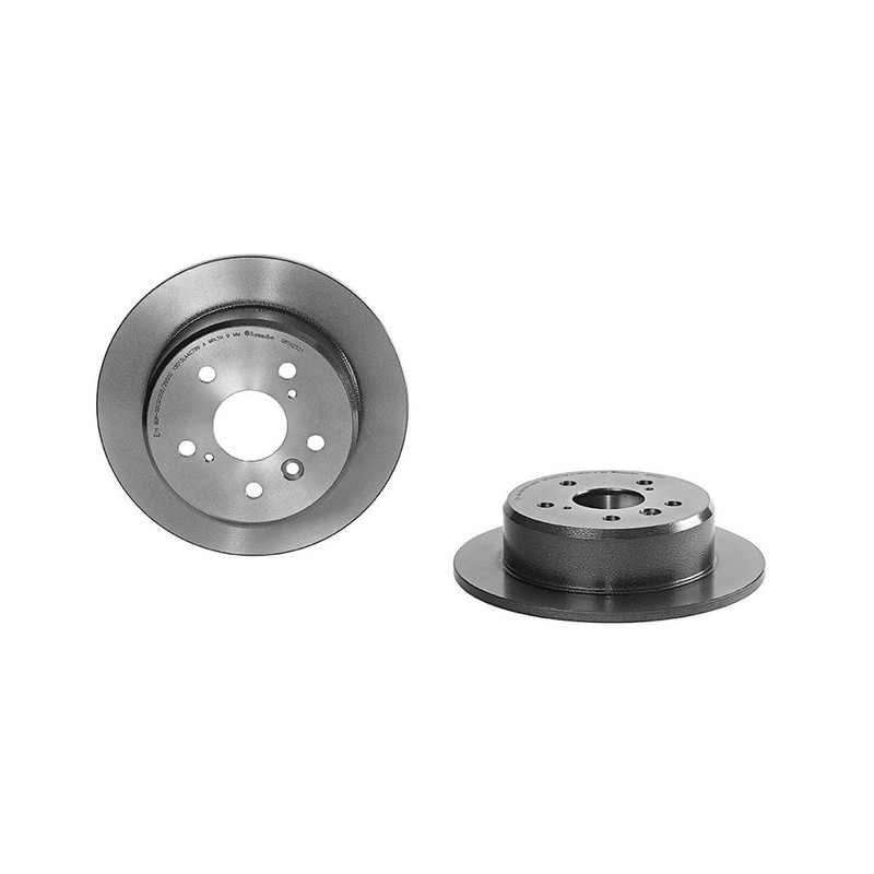 Brake Pads Rotors Set Front Rear Fits Toyota Camry 2.2L gallery