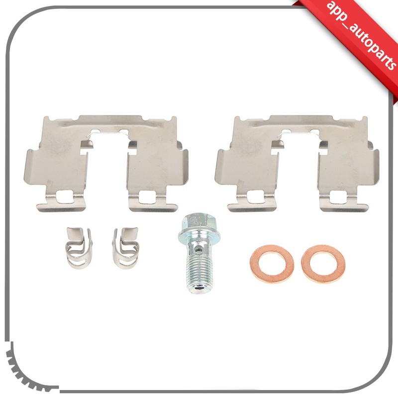 Pair For 2007-2011 Toyota Camry Rear Left Right Brake Calipers w/ Bracket gallery